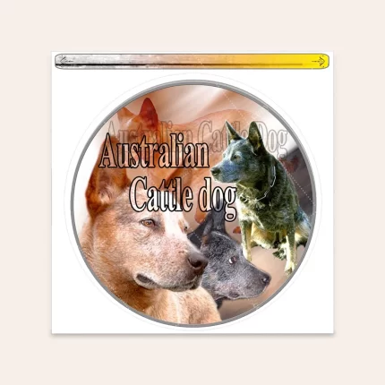 sticker Australian Cattle Dog