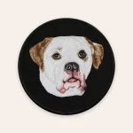 badge zwart Amerikaanse Bulldog